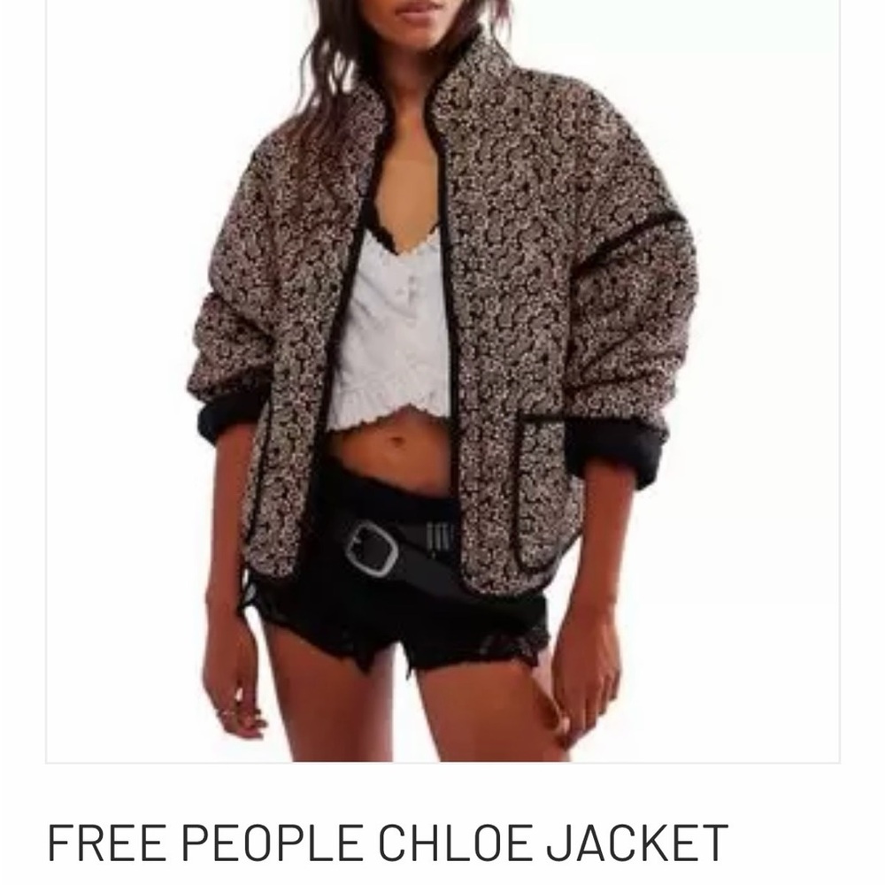 Free People Chloe Quilted Jacket